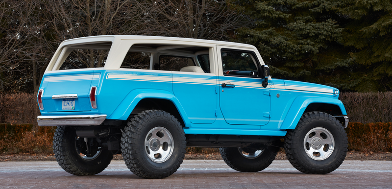 Illustration for article titled The 1970's Jeep Chief Is Back As This Badass Wrangler-Based Prototype